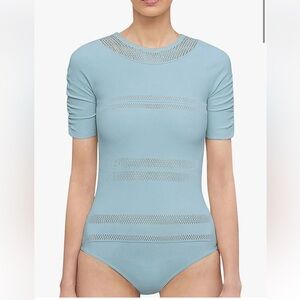Wolford net lines bodysuit
